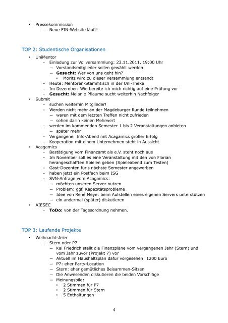 FaRaFIN – Fachschaftsrat der Fakultät für Informatik