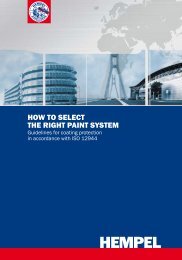 How To Select The Right Paint System - ISO - Hempel
