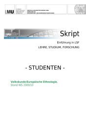 LSF-Skript - LMU