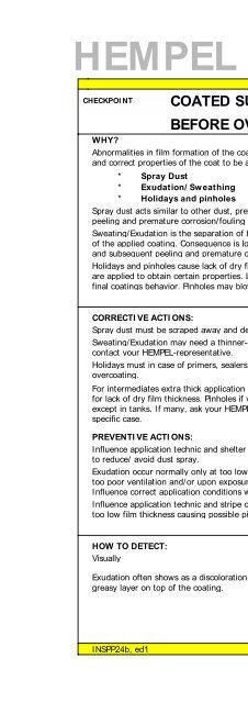 Coating Reference Handbook - Hempel