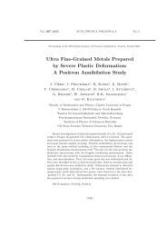 Ultra Fine-Grained Metals Prepared by Severe Plastic Deformation ...