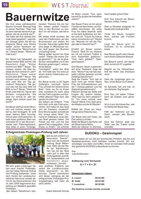 WESTJournal - Julia Schliemann Verlag