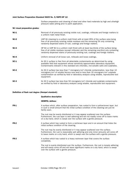 hempel product data sheets