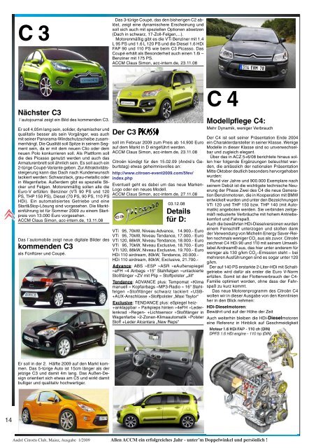 ACZ 1/2009 (16 MB) - André Citroën-Club