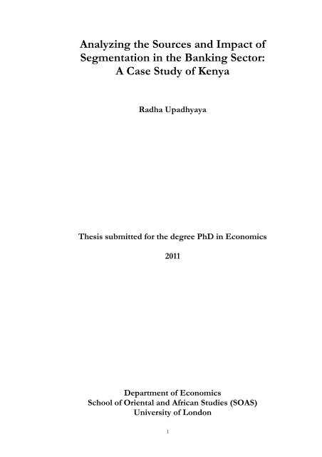 Chapter 6 Bank Lending And Deposit Mobilization Soas Research Chapter 6 Bank Lending And Deposit Mobilization Soas Research