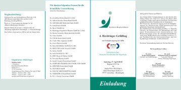 Einladung - der Deutschen Gesellschaft für Angiologie