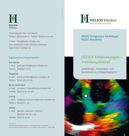 HELIOS Echokardiographie - HELIOS Kliniken GmbH