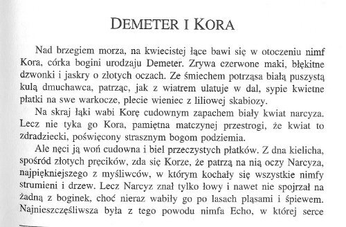 Demeter I Kora Cały Tekst