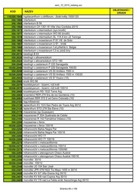 order@cactus-hobby.eu - Cactus - hobby Brno