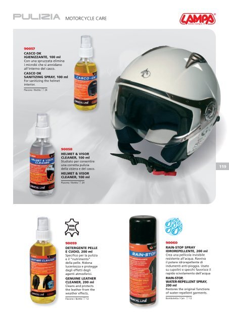 motorcycle accessories collection 2011 - Pilot