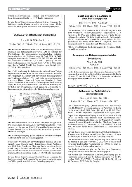 Amtsblatt - Rechtsanwaltskammer Berlin