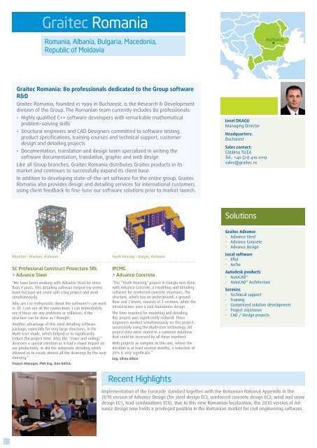 Download Corporate Brochure - Graitec