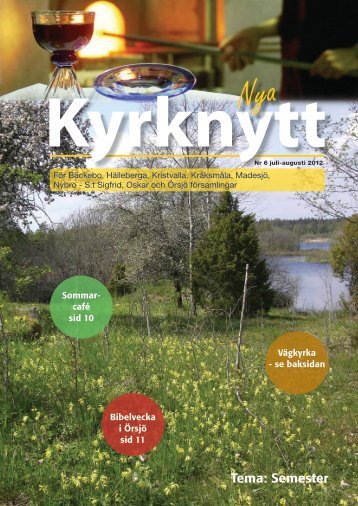 Kyrknytt nr 6 2012 - Nybro Pastorat