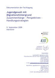 Jugendgewalt mit Migrationshintergrund Zusammenhänge ...