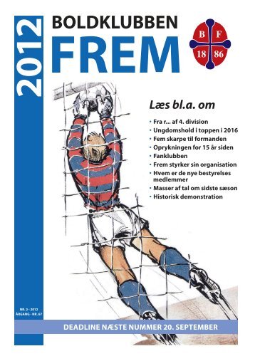 Medlemsblad nr. 2 - 2012 - Boldklubben FREM