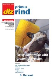 Lively and awake with grooming brushes - DeLaval