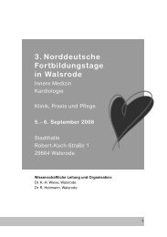 3. Norddeutsche Fortbildungstage in Walsrode - Markus Lücke ...