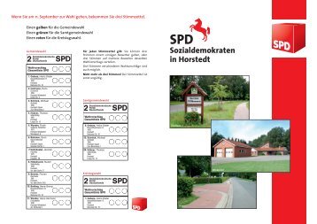 Sozialdemokraten in Horstedt - SPD-Ortsverein Sottrum