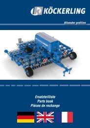 Ersatzteilliste Parts book PiÃ¨ces de rechange