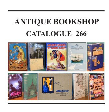 ANTIQUE BOOKSHOP - The Antique Bookshop & Curios