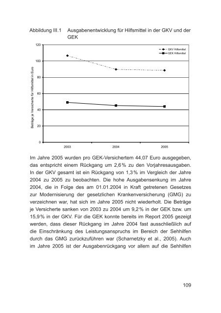 GEK Report: Heil- und Hilfsmittel-Report 2006 - Presse