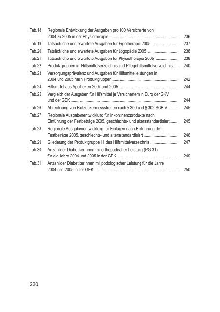 GEK Report: Heil- und Hilfsmittel-Report 2006 - Presse