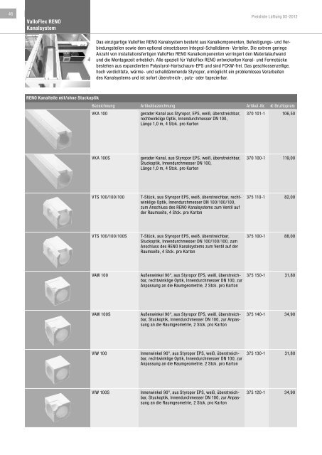 Preisliste Lüftung - Heinemann GmbH