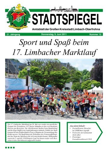 Sport und Spaß beim 17. Limbacher Marktlauf - Stadt Limbach ...