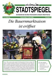 Stadtspiegel 7-09.indd - Stadtverwaltung Limbach-Oberfrohna