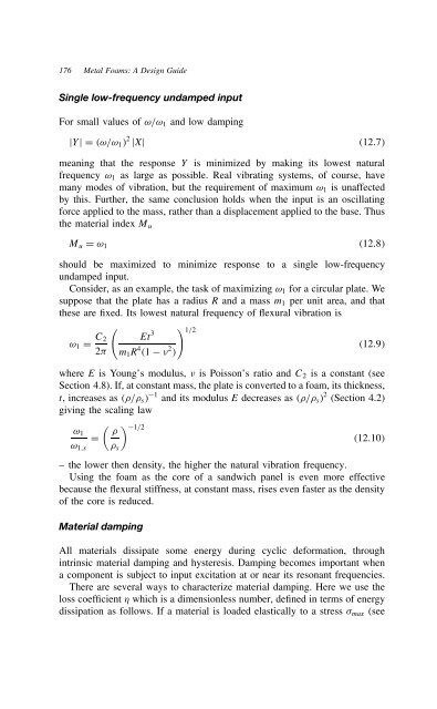 Metal Foams: A Design Guide