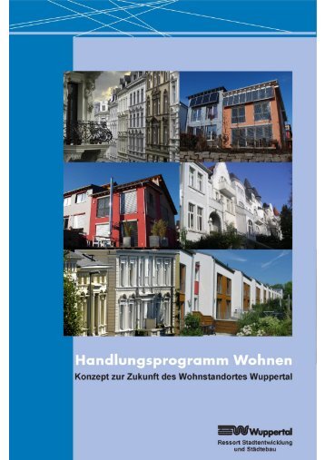 Langfassung Handlungsprogramm Wohnen - Stadt Wuppertal