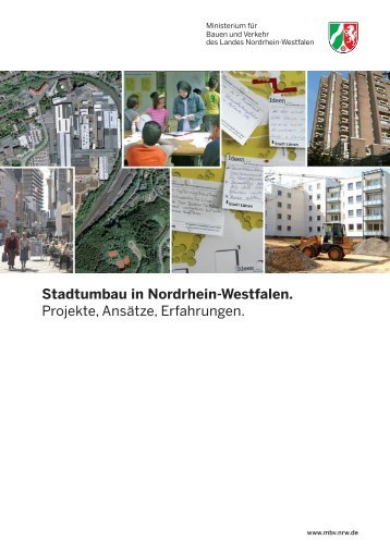 Stadtumbau in Nordrhein-Westfalen. Projekte ... - MBWSV NRW