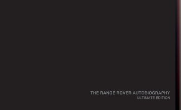THE RANGE ROVER AUTOBIOGRAPHY - Emil Frey AG