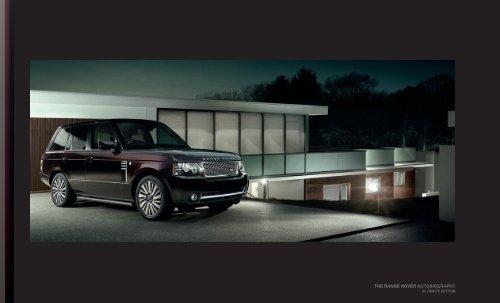 THE RANGE ROVER AUTOBIOGRAPHY - Emil Frey AG