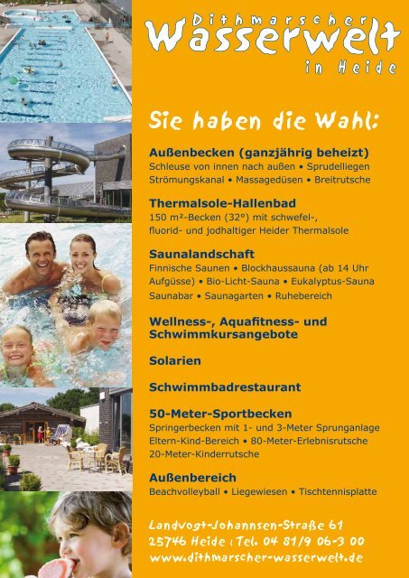 Ausgabe Dezember 2011 - Stadtwerke Heide GmbH
