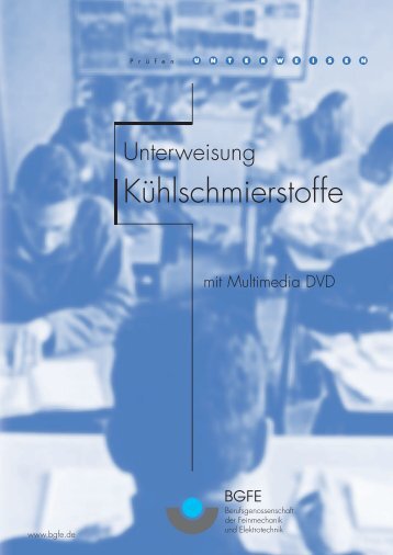 unterweisung kühlschmierstoffe - M/S VisuCom