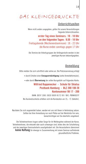 SCHULE FÜR SHIATSU HAMBURG - Ausbildungsinstitute.de