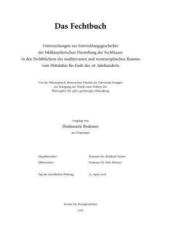 Das Fechtbuch - Wiener Fecht