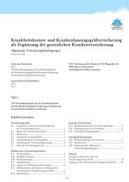 Allgemeine Versicherungsbedingungen Arag Z100