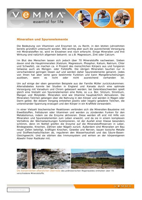 V E M M A Mineralien und Spurenelemente.pdf - Zum Abnehmen