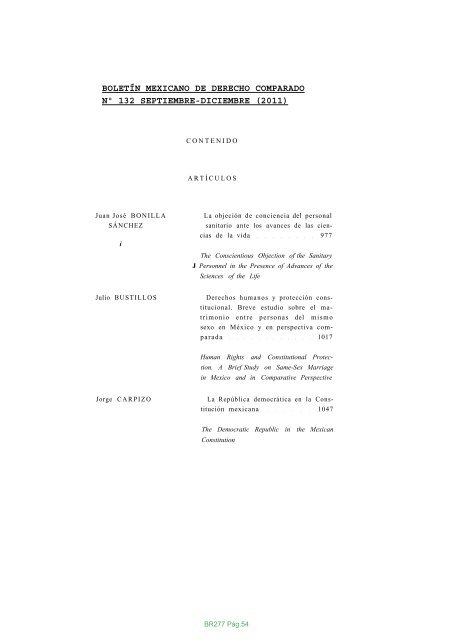 TRIBUNAL CONSTITUCIONAL