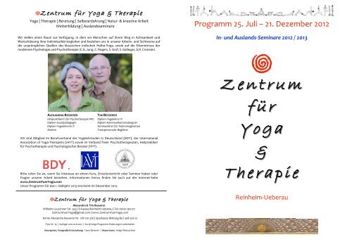 Zentrum für Yoga & Therapie - Tim Besserer