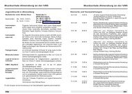 Schlusshinweise - VHS Ahrensburg