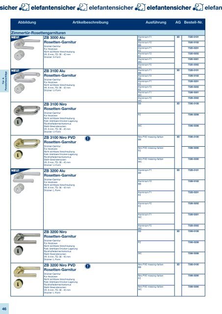 Produktkatalog Schloss & Beschlag - Basi GmbH