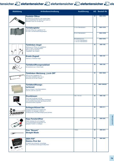 Produktkatalog Schloss & Beschlag - Basi GmbH