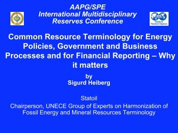 Why it matters by Sigurd Heiberg