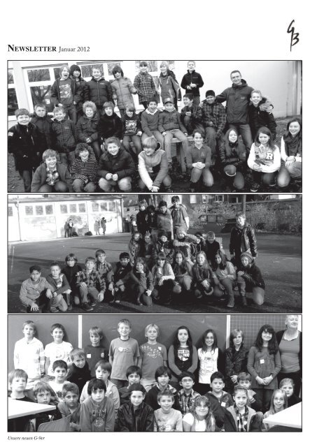 NEWSLETTER Januar 2012 - Gymnasium Borbeck