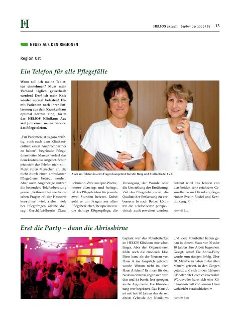 Tolle Stimmung beim HELIOS Sommerfest - HELIOS Kliniken GmbH