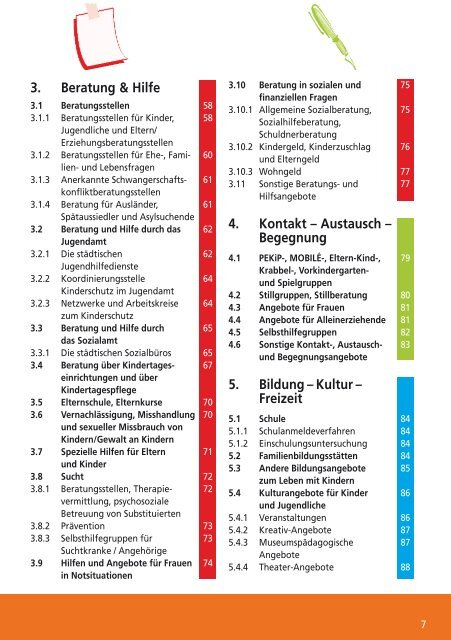 Bambini 8. Auflage - Kontakt- und Beratungsführer ... - Stadt Dortmund