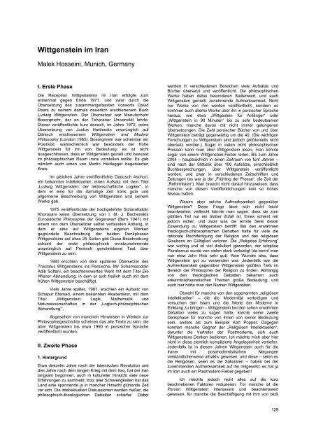 Preproceedings 2006 - Austrian Ludwig Wittgenstein Society